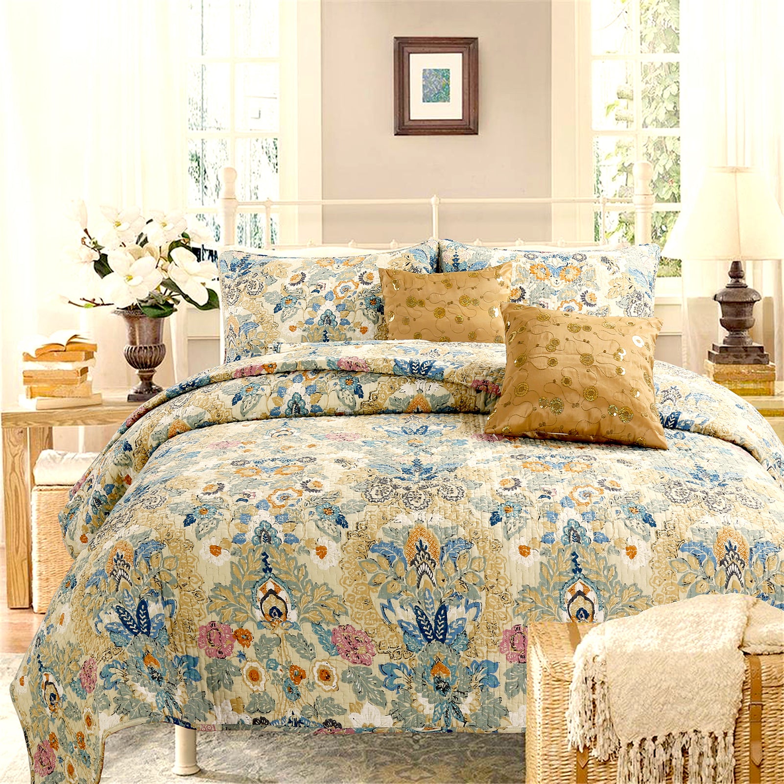 Reversible Double Cloth Quilt : : Home