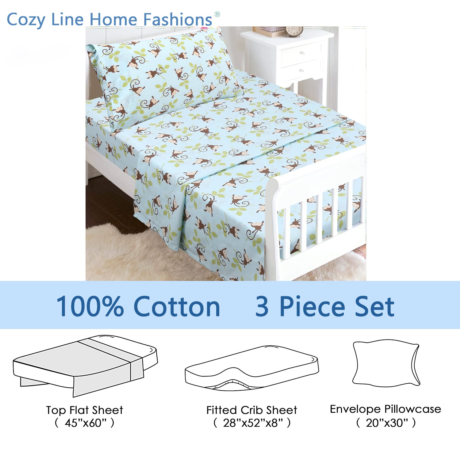 Swinging crib outlet fitted sheets