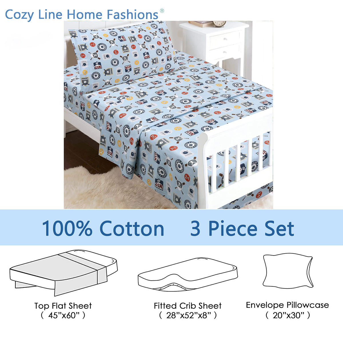 Baby mattress sheet outlet set