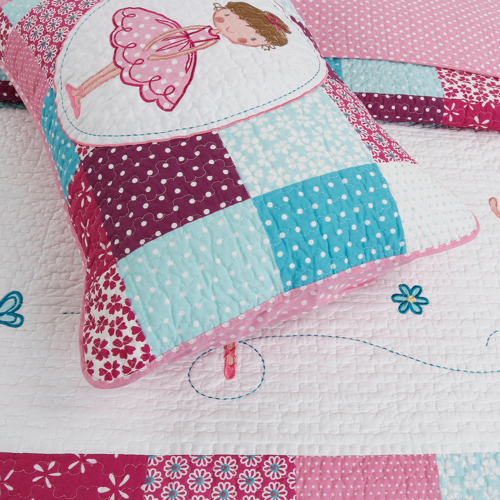 Baby girl patchwork online quilt