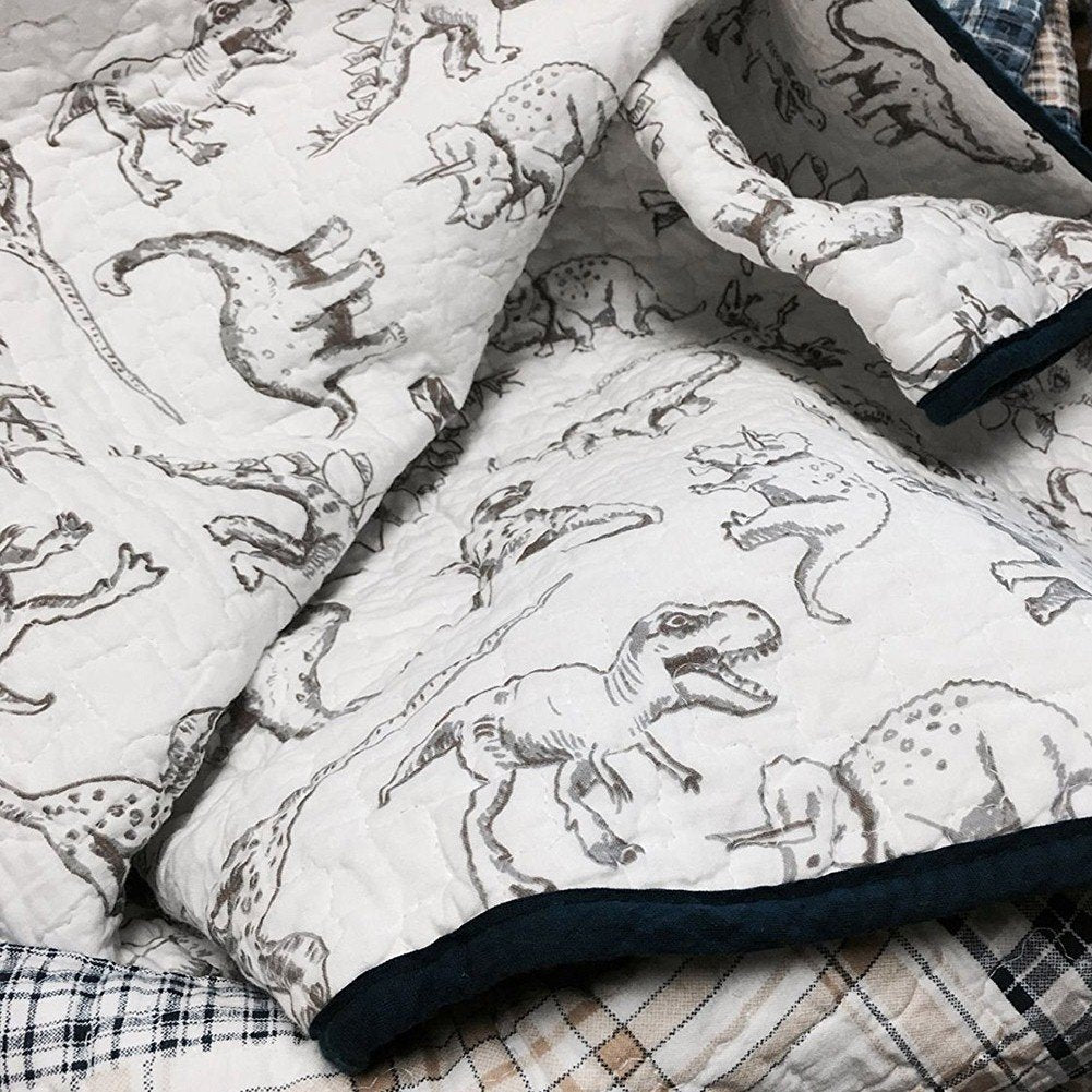 Black and shop white dinosaur sheets