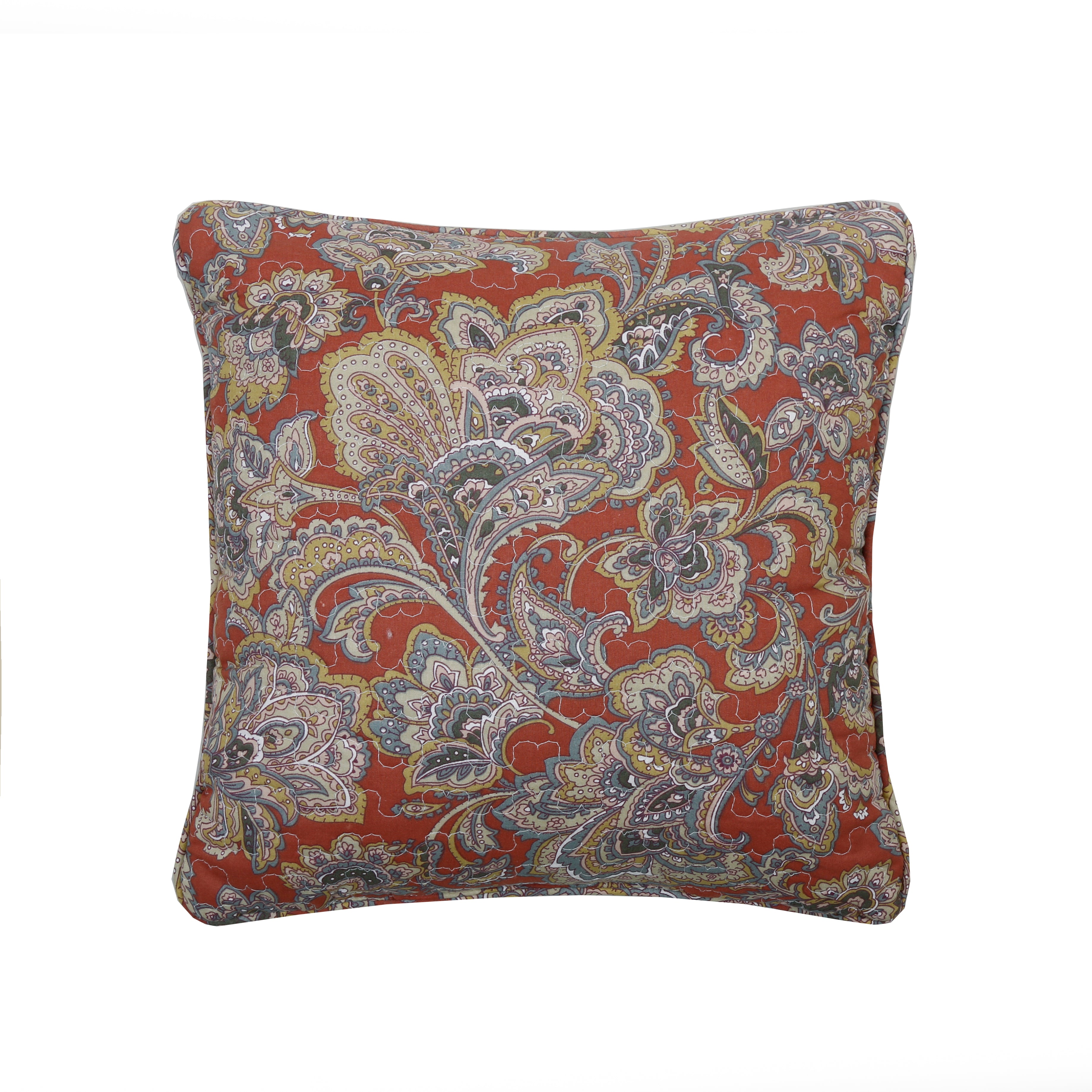 Vintage Psychedelic Rainbow Paisley Print Standard Pillow hotsell Case Set Pair 2