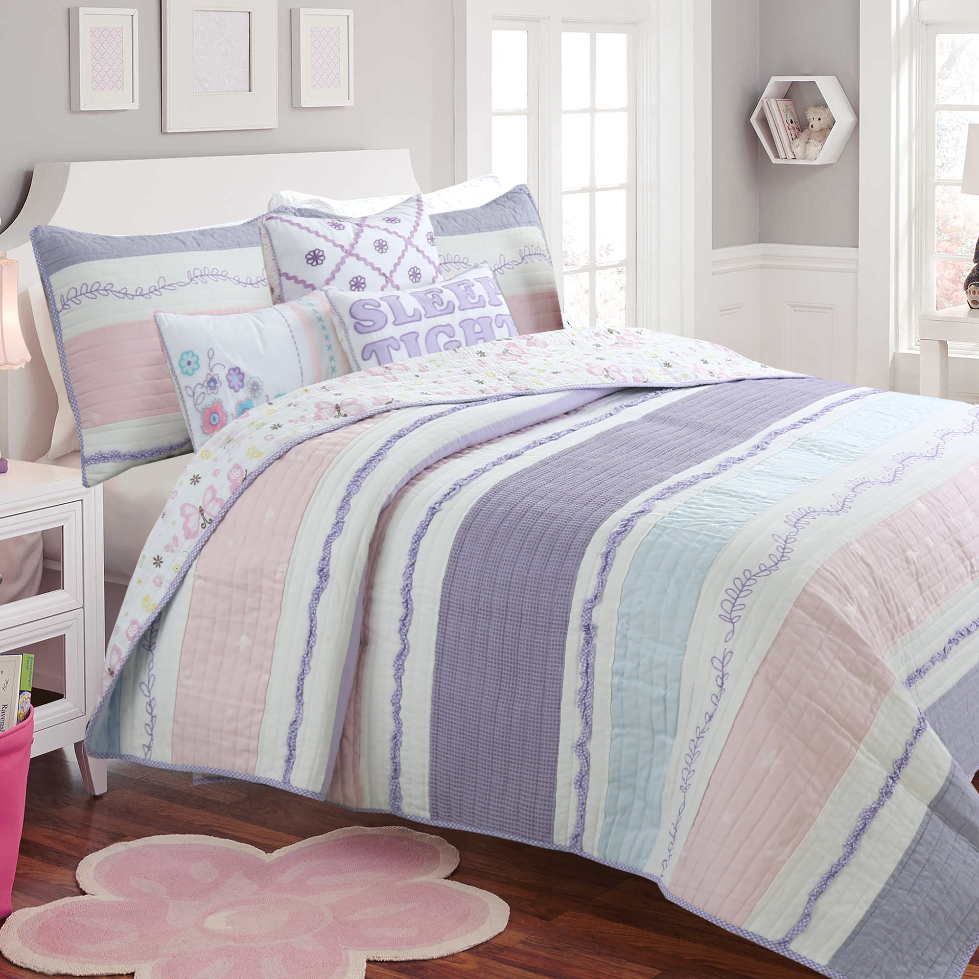 Blue girl outlet bedding