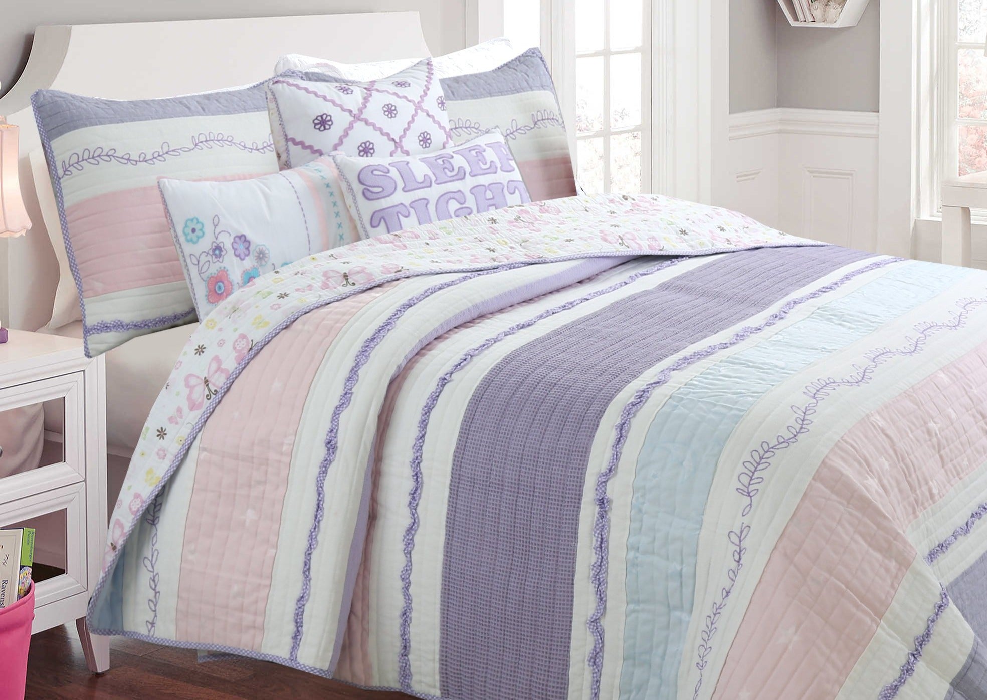 Blue girl comforter outlet sets