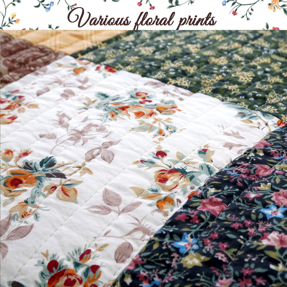 Vintage Handmade Reversible Country buy Patchwork Quilt/Comforter--Very Heavy-Made with Brocades/Curtain Fabrics-78x74