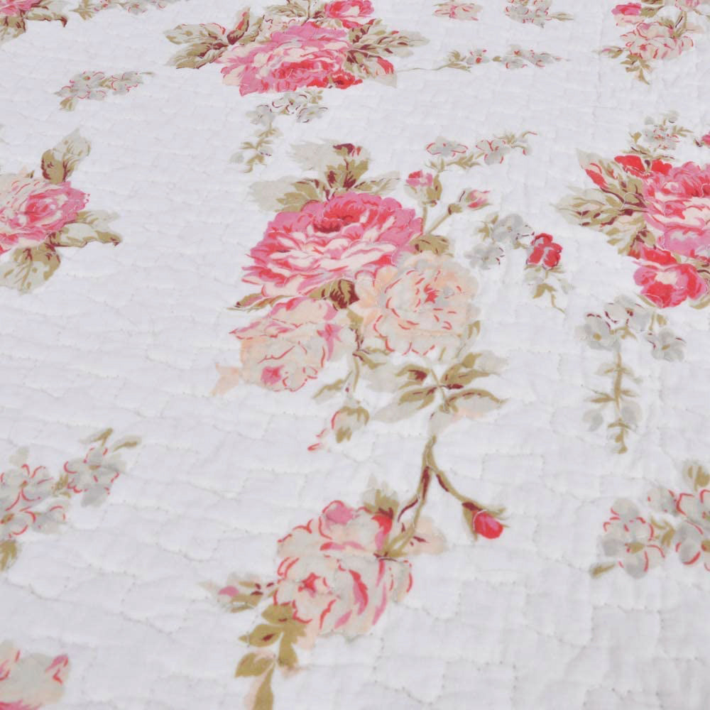 Floral Chinoiserie Throw Blanket - Naturalist Pink by cooper&craft - Colorful Chintz Leaves hot And Vines Throw Blanket with Spoonflower Fabric